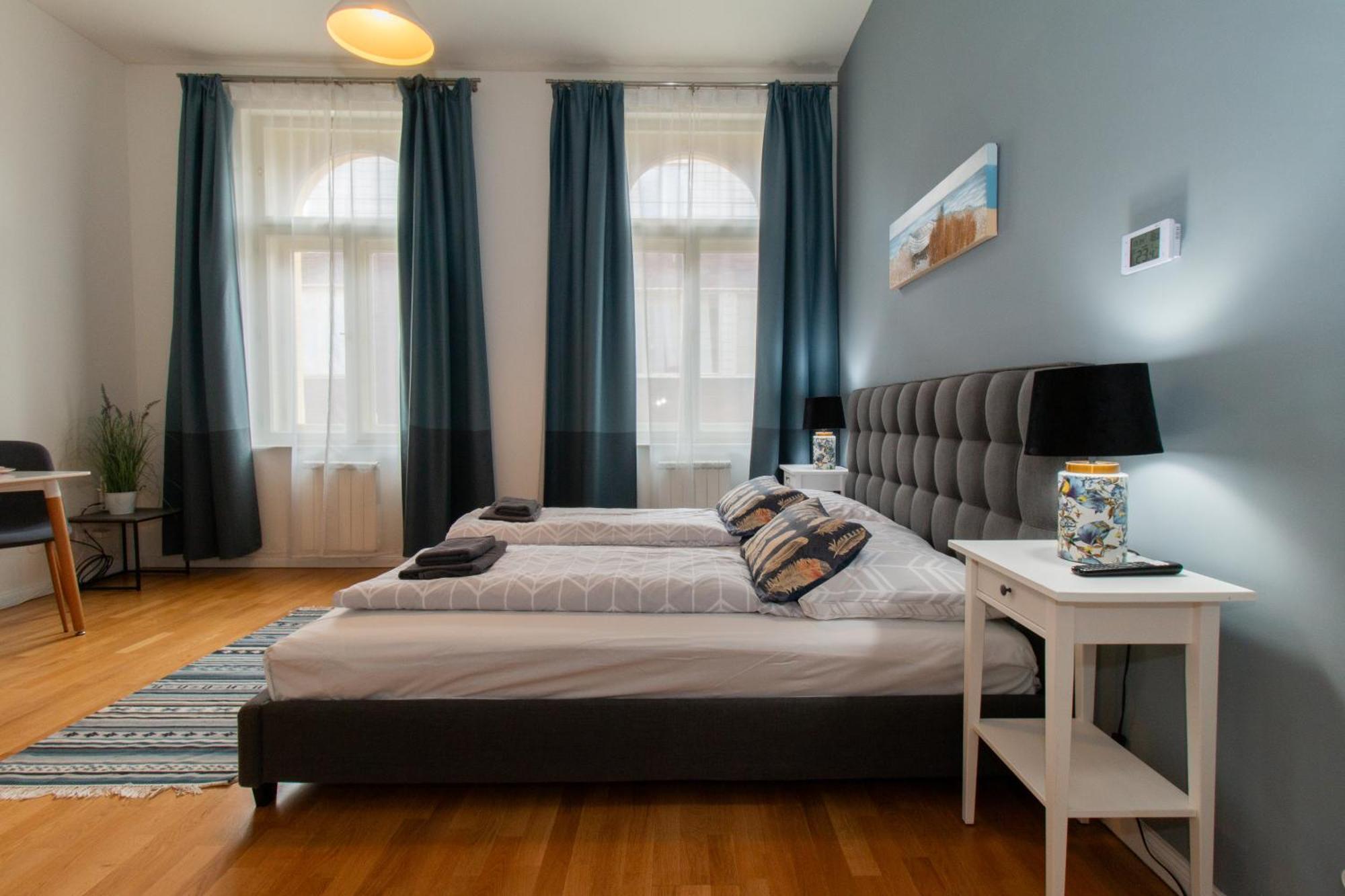 Stepanska Cr Apartments Prag Zimmer foto