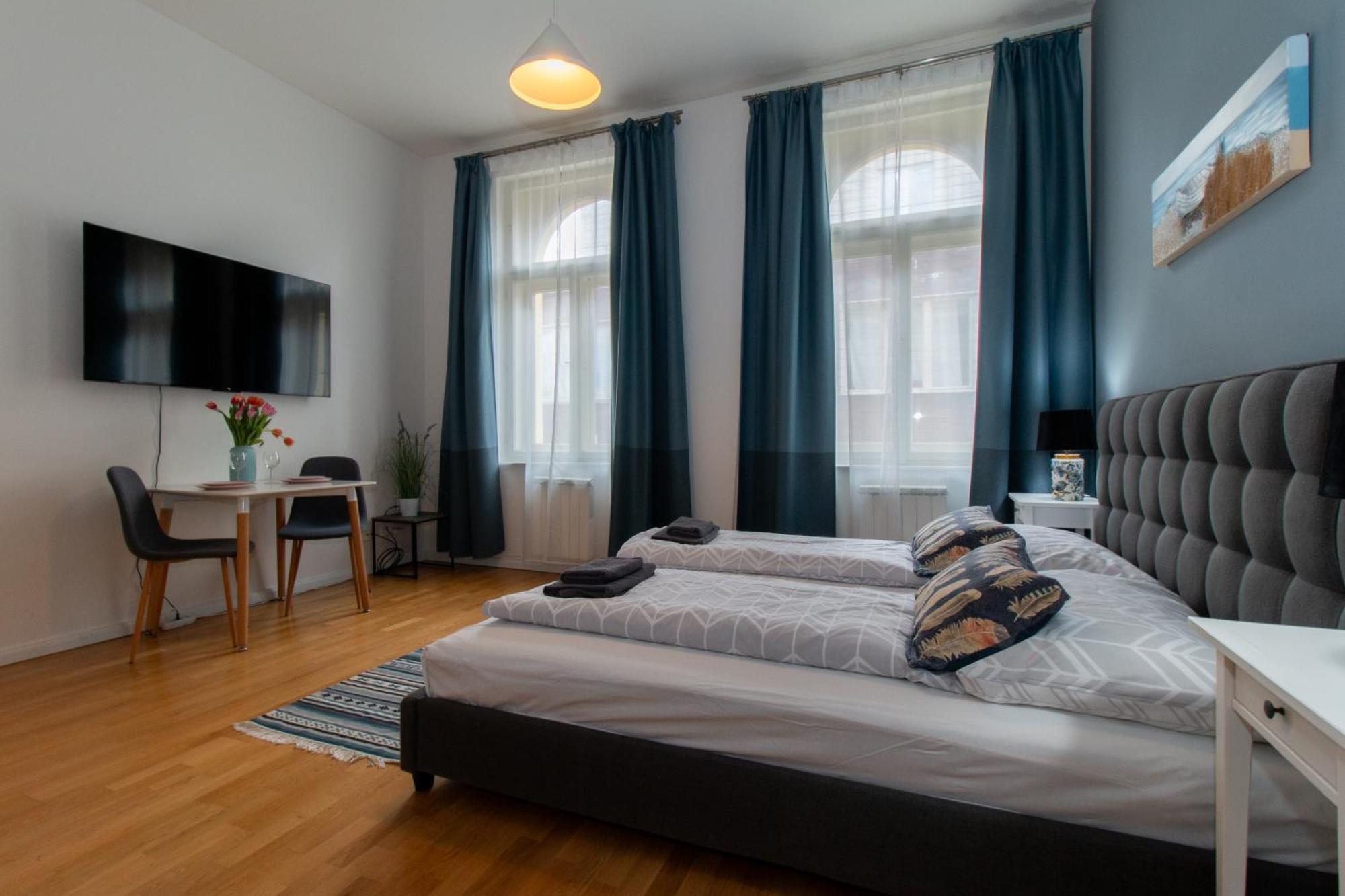 Stepanska Cr Apartments Prag Zimmer foto