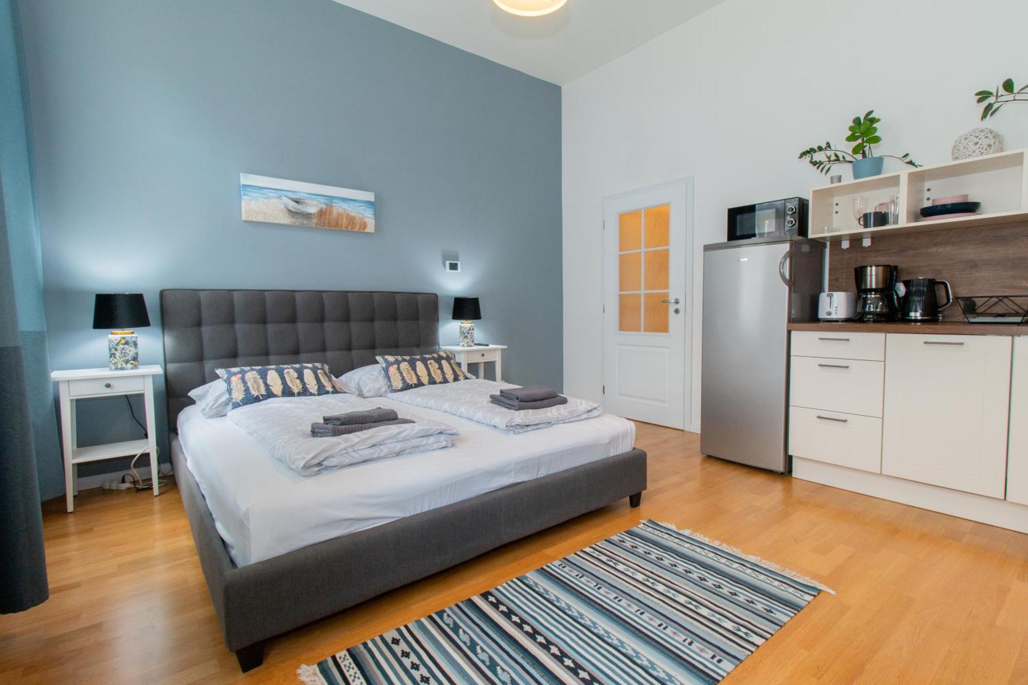 Stepanska Cr Apartments Prag Zimmer foto