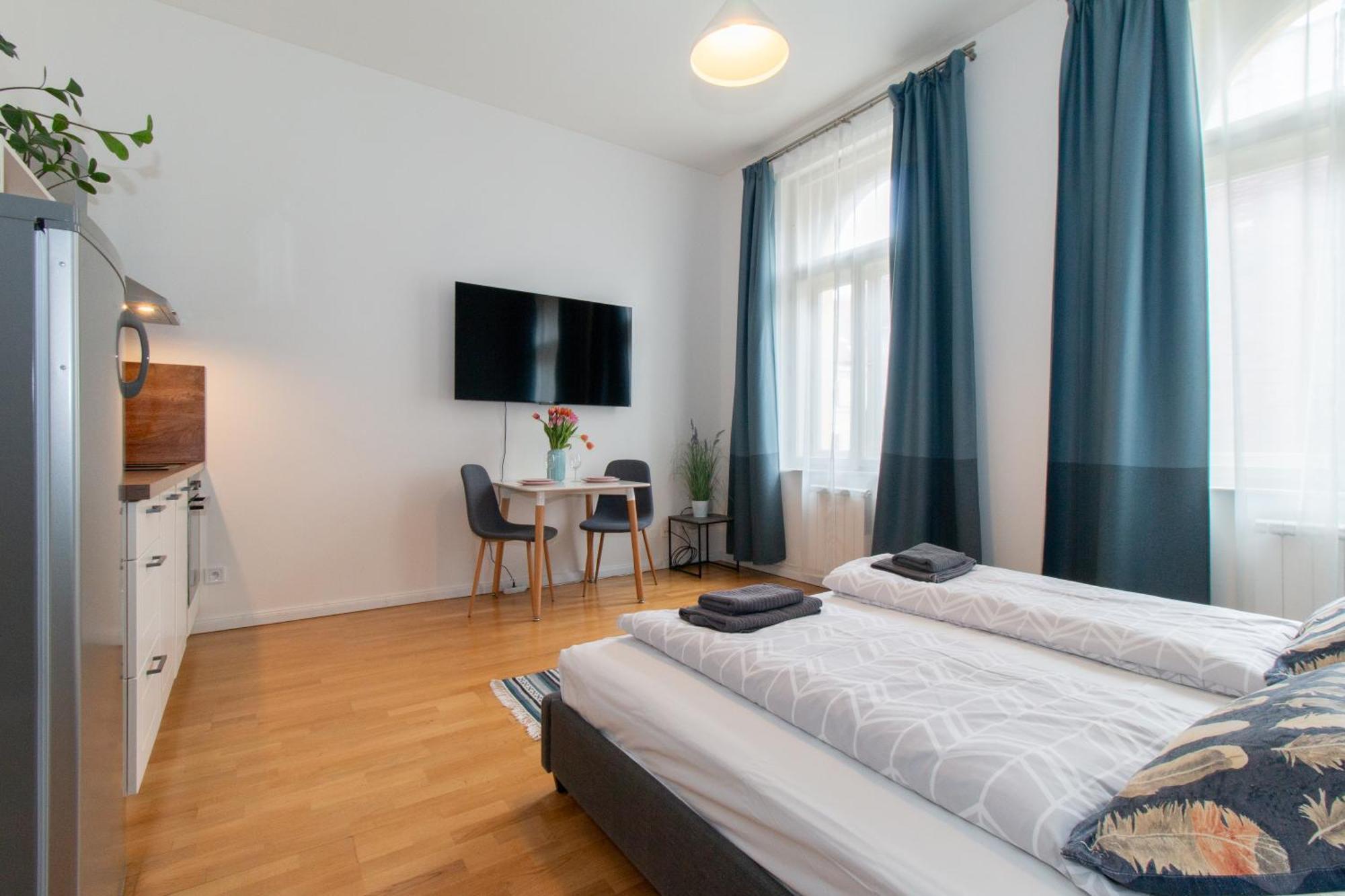 Stepanska Cr Apartments Prag Zimmer foto