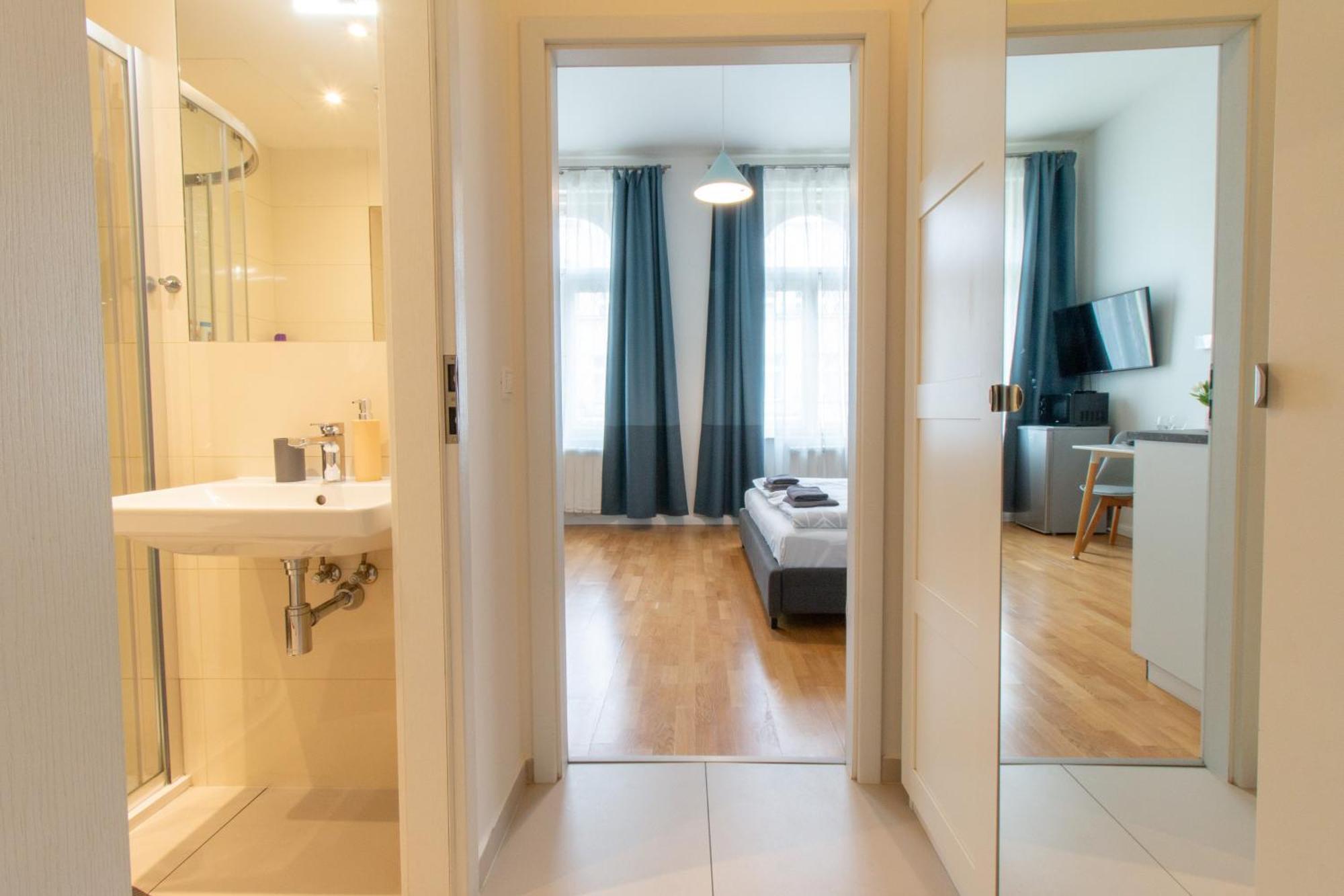 Stepanska Cr Apartments Prag Zimmer foto